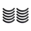 Conijiwadi 10-Pack Eyelash Curler Replacement Pads, Black Rubber view 1