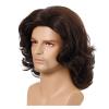 Chtom Men's Side-Swept Liu Haifong Song Short Curly Wig view 4