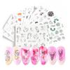 Aeromdale Nail Art Stickers, DIY Nail Decals for Fingernails, 16 Pieces, #C view 1