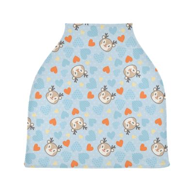 Little Deer Heart Baby Car Seat Canopy & Nursing Cover