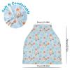 Little Deer Heart Baby Car Seat Canopy & Nursing Cover view 3