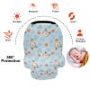 Little Deer Heart Baby Car Seat Canopy & Nursing Cover view 4