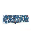 Blue Delicate Flowers Headband with Knot, Elastic, Wide (7 cm) or Narrow (5 cm), All Sizes (S, 53–55 cm, Narrow) view 2