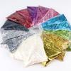 50 g 1 mm Holographic Glitter Nail Sequins Powder, Shiny Irregular 3D Hexagon Sequins, DIY Nail Art Decoration - LB100 view 2