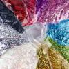 50 g 1 mm Holographic Glitter Nail Sequins Powder, Shiny Irregular 3D Hexagon Sequins, DIY Nail Art Decoration - LB100 view 3