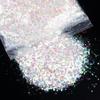 50 g 1 mm Holographic Glitter Nail Sequins Powder, Shiny Irregular 3D Hexagon Sequins, DIY Nail Art Decoration - LB100 view 4