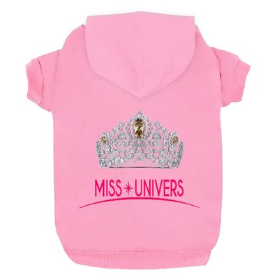 Miss Universe Fleece Hoodie for Dogs