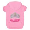 Miss Universe Fleece Hoodie for Dogs view 1