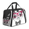 Pet Carrier with Pug Design, Soft, Foldable, Airline Approved view 1