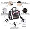 Pet Carrier with Pug Design, Soft, Foldable, Airline Approved view 3