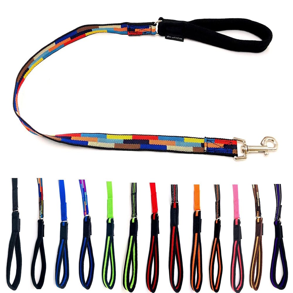 Dog Leash with Soft, Padded Hand Loop for Medium & Large Dogs, 1–10 m (8 m, Navajo)