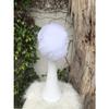 Rinati Lakel Boubou Tivi Low-Volume Shaper, Head Covering Accessory, White/Lush Garden, One Size view 3