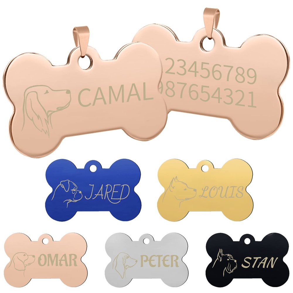 CAMAL Double-Sided Dog Tag with Engraving