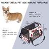 Ladybug Pet Carrier for Cats and Dogs, Soft-Sided, Foldable, Airline-Approved view 2