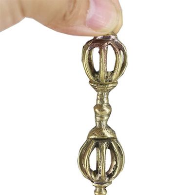 ZCBYBT Tibetan Vajra Dorje, Nepal Handmade Copper Pestle, 10 Pieces