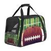 Pet Carrier, American Football and Field, Soft-Sided, for Cats, Dogs and Puppies, Comfortable, Portable, Foldable, Airline-Approved view 1