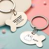 Personalized Stainless Steel Cat ID Tag with Engraving view 2
