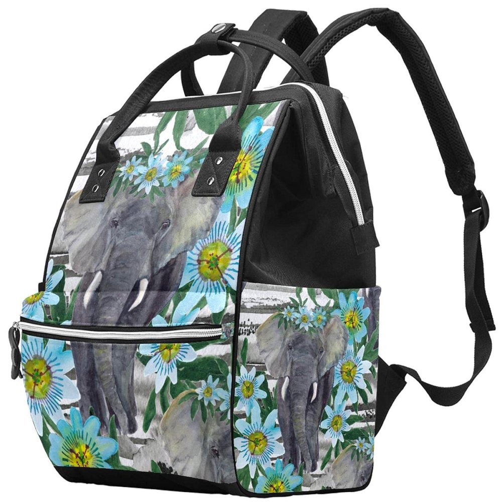 Multifunctional Diaper Bag Backpack with Large Capacity, Travel Backpack for Mom and Dad, Camouflage Pattern, Color 5, One Size