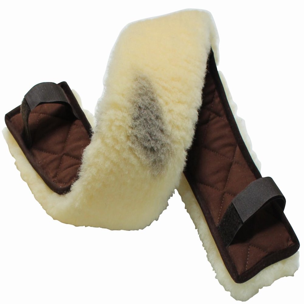 Förster-Fellnest Genuine Sheepskin Harness Protector for Breastcollar, Sellett, Crupper, and Lungeing Girth