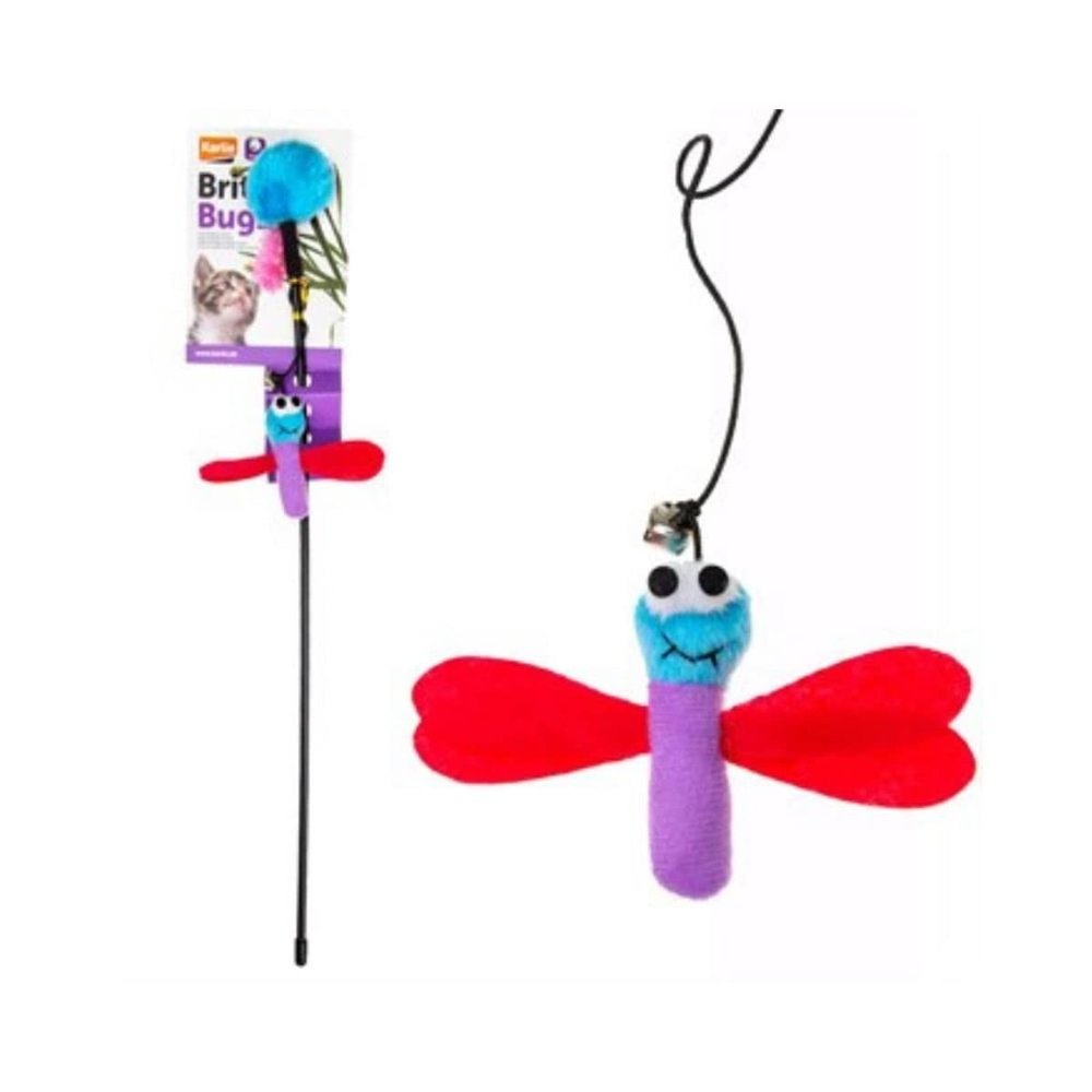 Karlie K&F Cat Wand Happy Dragonfly 100g