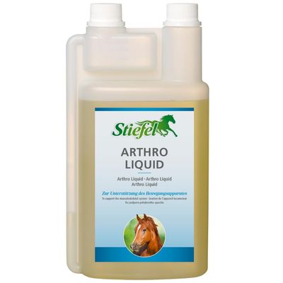 Stiefel Arthro Liquid for Horses, Devil’s Claw & Artichoke, Nutritional Support for the Musculoskeletal System, 1 L