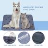 Hisprout Reusable Dog Training Pads, 2-Pack, Gray, 45 x 60 cm view 4