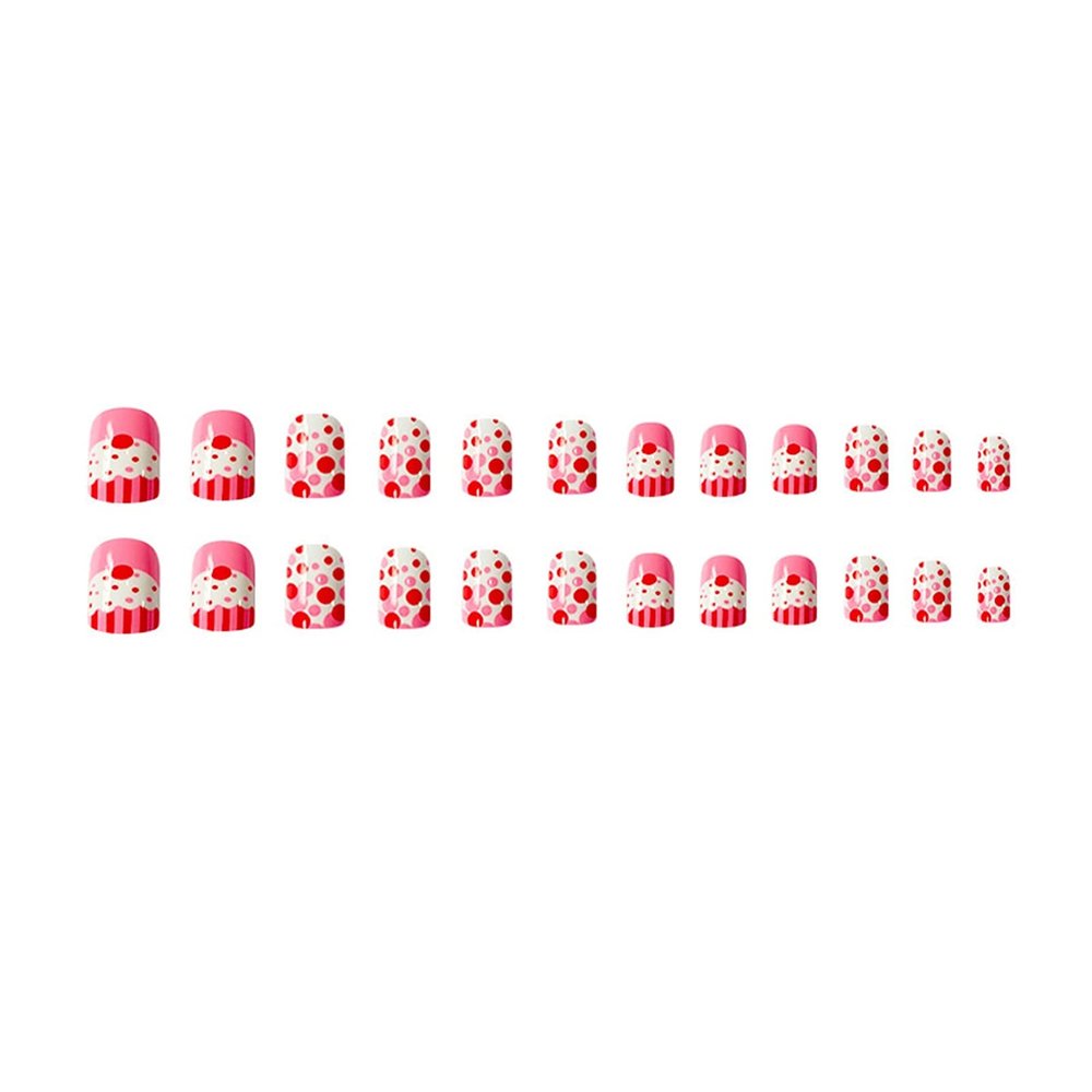 Chtom Children's False Nails, Removable, Healthy and Harmless (Color: ET001-B3)