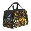Airline-Approved Pet Travel Duffle Bag with Soft Sides, Psychedelic Abstract Pattern view 1