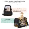 Airline-Approved Pet Travel Duffle Bag with Soft Sides, Psychedelic Abstract Pattern view 3