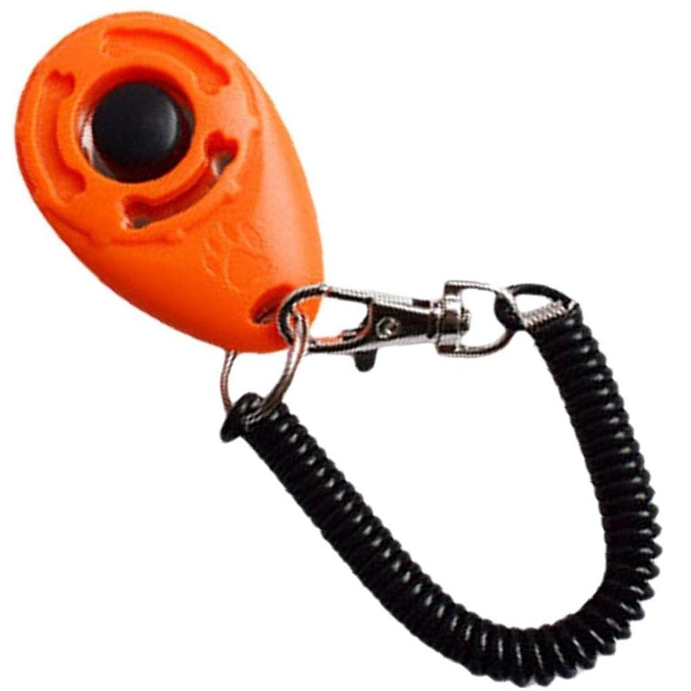 Onsinic 1-Piece Dog Training Clicker with Wrist Strap for Dogs, Cats and Horses