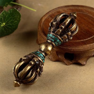 ZCBYBT Tibetan Buddhist Vajra Phurba Exorcism Amulet