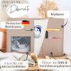 MAHEWA Premium Felt Cover for the German Mutterpass, Beige, Love in the Belly view 3