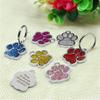 EUSFIYY Mini Shine Paw Dog Tag for Dogs and Cats, 27 mm, No Engraving view 2
