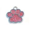 EUSFIYY Mini Shine Paw Dog Tag for Dogs and Cats, 27 mm, No Engraving view 3