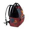 LDIYEU Chicken with Red Rooster Foldable Reusable Tote Bag view 3