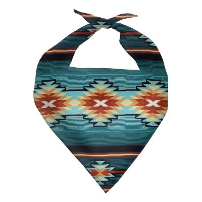KEIAHUAN Dog Bandana, Aztec Style, Cotton
