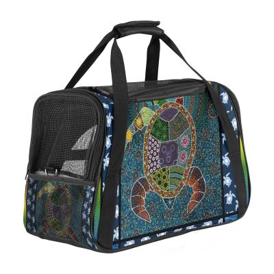 Sea Turtle Pet Carrier, Soft-Sided and Foldable