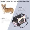 Portable Airline-Approved Pet Travel Bag for Cats, Dogs and Rabbits view 2