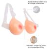 DFGGE Silicone Breast Prosthesis with Adjustable Straps, Skin Tone, Front Clasp, 2XL (DD Cup/1200 g) view 2