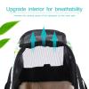 Pet Carrier, Summer Fruit Yellow Pineapple Geometric Triangle Pattern, Soft-Sided, Foldable, Airline-Approved view 4
