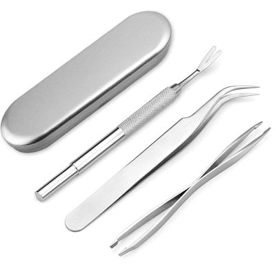Stainless Steel Tick Remover Set, 3-Piece