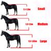 tooloflife Adjustable Padded Nylon Halter with Horse Print for Foals, Ponies and Donkeys, Black view 2
