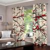 JFAFJ Blackout Curtains, Set of 2, Pink & Floral Tree, W234 x H138 cm view 1