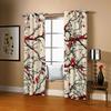 JFAFJ Blackout Curtains, Set of 2, Pink & Floral Tree, W234 x H138 cm view 2