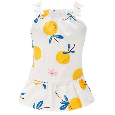 TOSSPER Summer Print Dog Dress