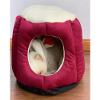 Portable Windproof Cylindrical Cat and Dog Bed view 2