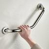 135° Curved Bathroom Safety Grab Bar for Bathtub and Shower view 3