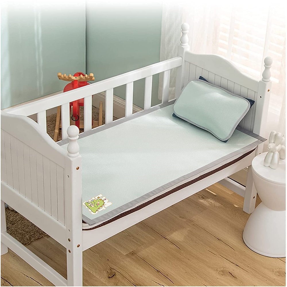 ZCBYBT Summer Mattress, Breathable Rattan Mat, Cool Ice Silk Sleeping Pad, 70 x 140 cm