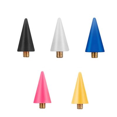 AKOAK 5-Piece Dotting Pen Replacement Heads, Wax Heads, Double-Ended Tips for DIY Nail Art