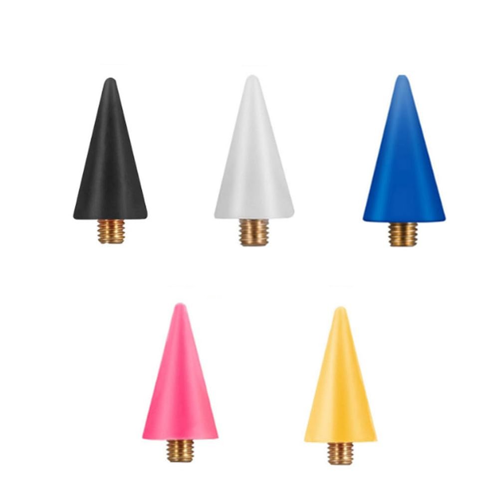 AKOAK 5-Piece Dotting Pen Replacement Heads, Wax Heads, Double-Ended Tips for DIY Nail Art